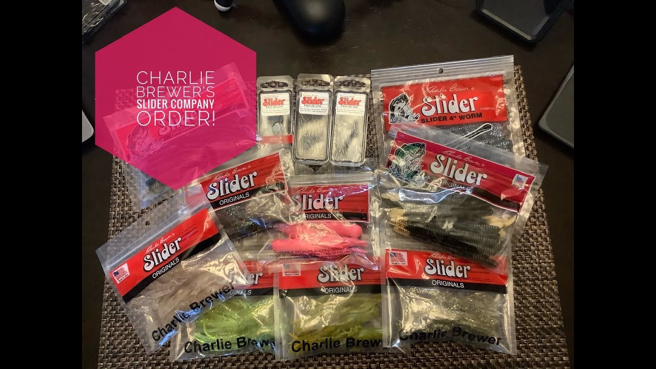 Northeast Bass Fishing - Charlie Brewer&rsquo;s Slider Company Order!