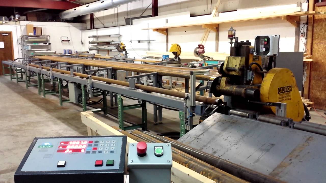 Turnkey Tube Cutting System for heavy steel tubing