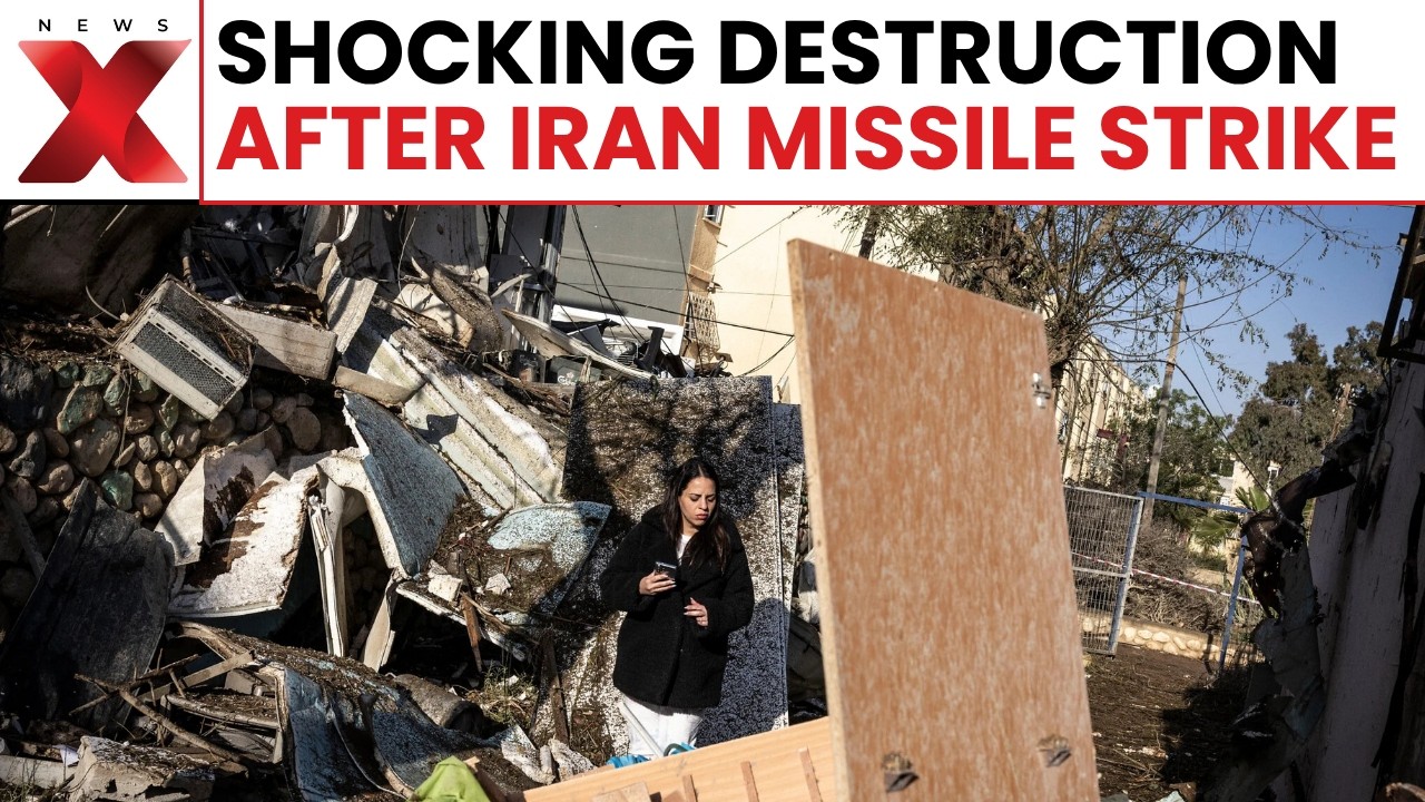 Shocking Visuals Show Cars Destroyed After Iran Missile Strike | Terrifying Aftermath