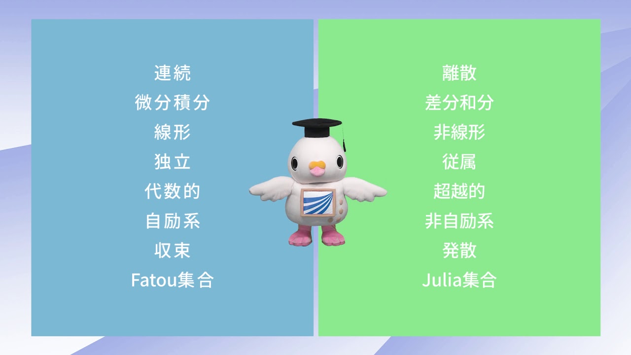放送大学「数理科学（'21）-離散数理モデル-」（テレビ※科目紹介）