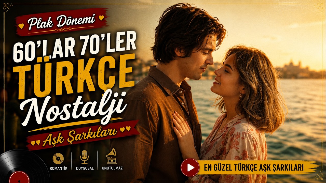 60’lar 70’ler Türkçe Şarkılar - Hatıralarla Dolu Aşk Şarkıları