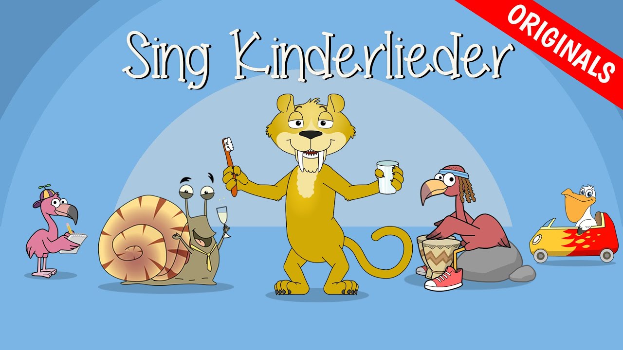 Sing Kinderlieder Originals-Mix JiMi FLuPP: S&auml;belzahnputztiger, Party im Schneckenhaus