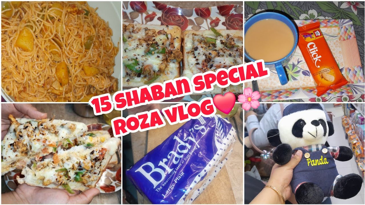 Zabardast pizza sandwiches banaye😋||15 shaban ka roza sehr to iftar❤️||ANdailydiary