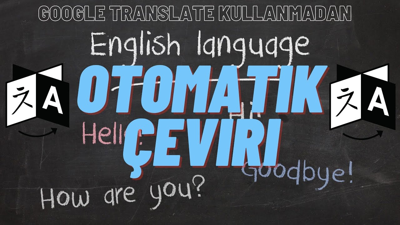 Otomatik çeviri nasıl yapılır? Power Point içinde ek program gerekmeden çeviri yapma