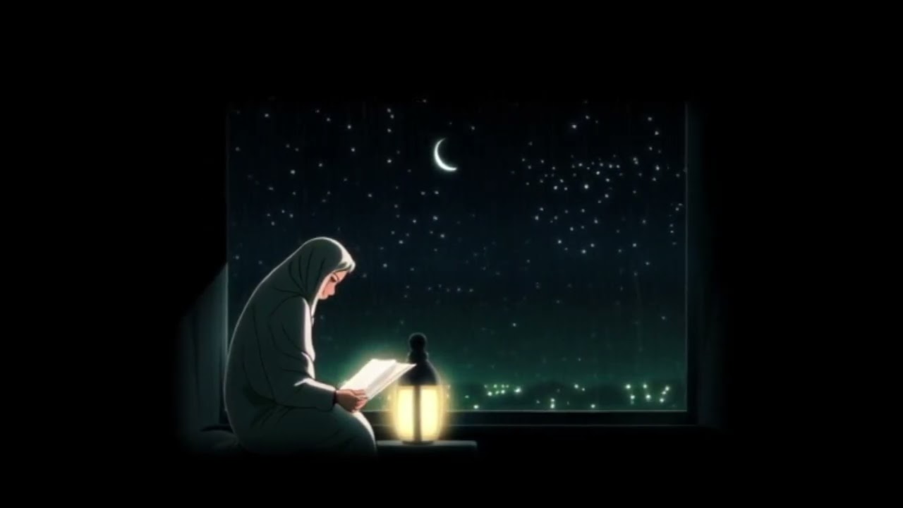 Deep Healing Lofi Quran 🌙  Surah Ar-Rahman + Rain Sounds  🌧️ | for Sleep & Anxiety 