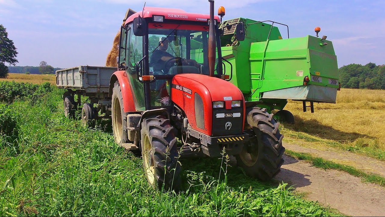 Żniwa 2016 ZETOR 5341 & DEUTH-FAHR 5445H w akcji ;)