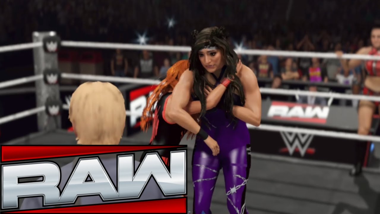 WWE 2K25 RAW: THE JUDGEMENT DAY VS BECKY LYNCH & LYRA VALKYRIA