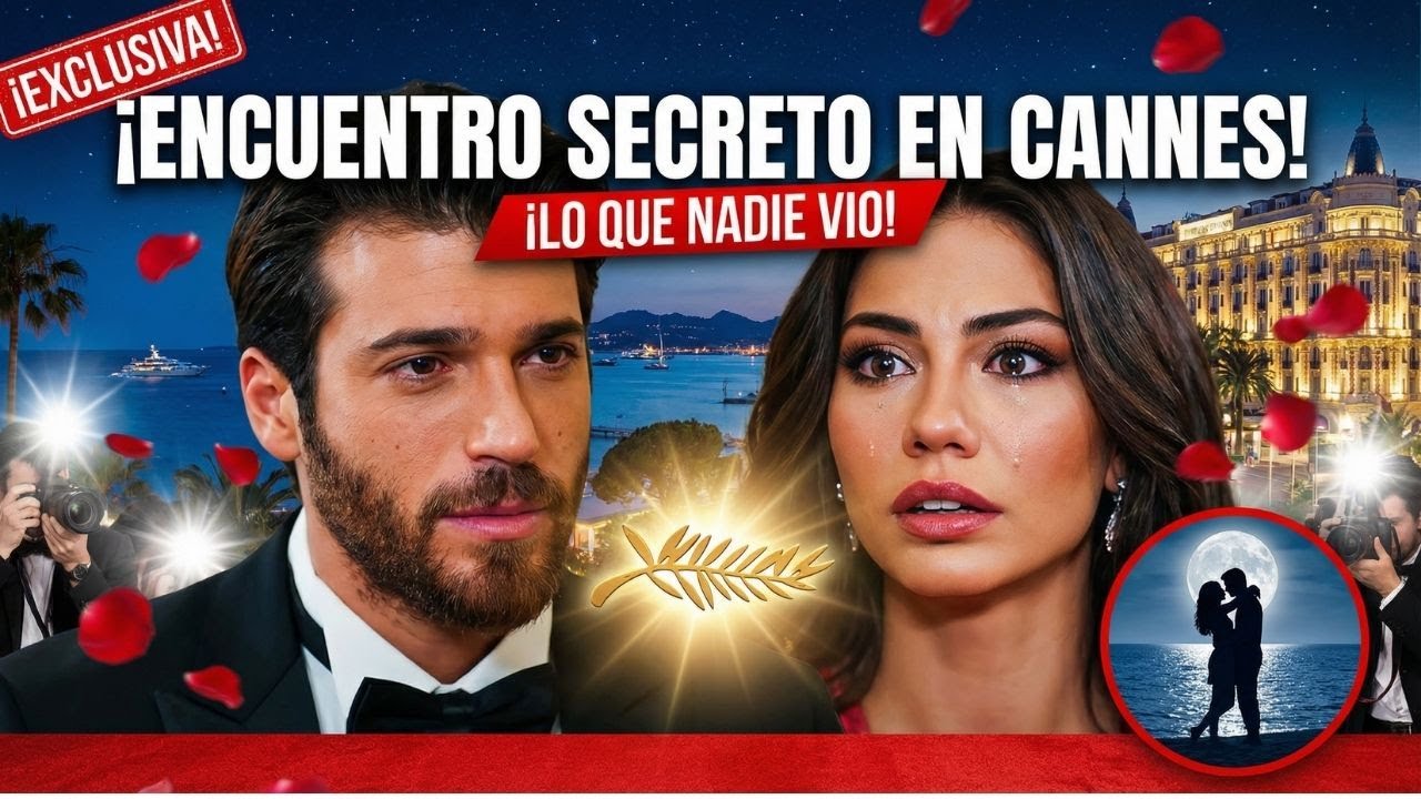 ¡ESCÁNDALO EN CANNES! Can Yaman y Demet Özdemir: ¡el encuentro secreto que nadie debía ver!