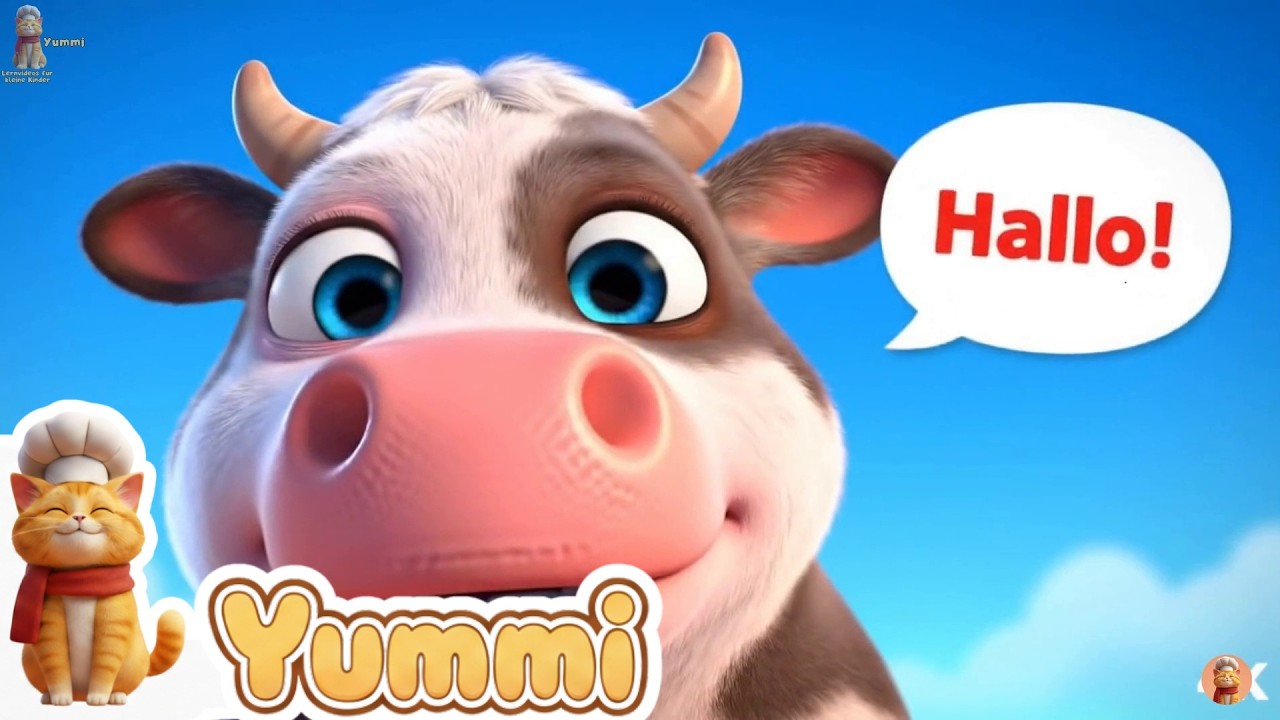 🚜🚀 Mega Spa&szlig;! Bauernhof Tiere & Raumfahrt Abenteuer | Yummi Learnvideos kleine Kinder