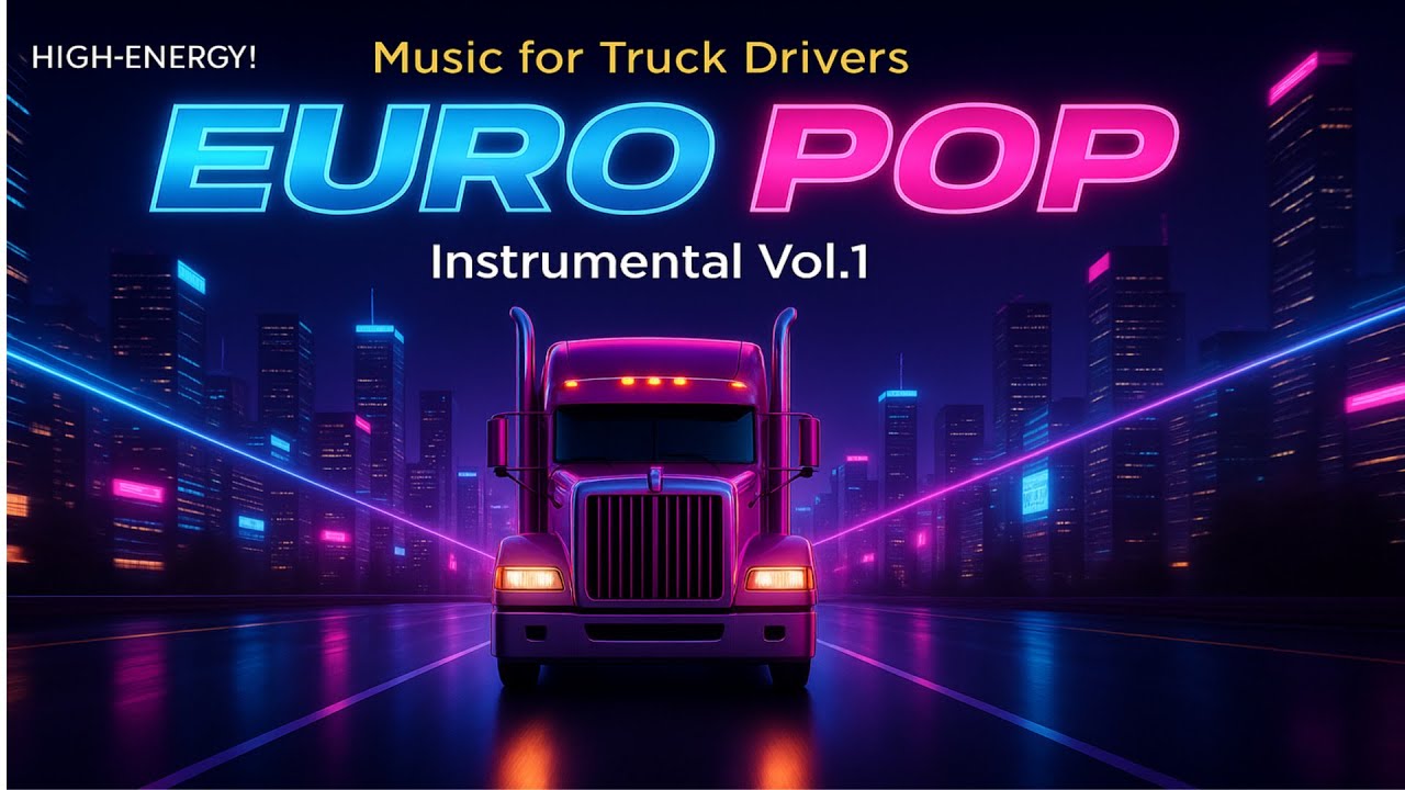 Sleeper Killer! 😴 High-Energy Euro Pop Driving Music Mix for Truckers (Long Haul Essential)