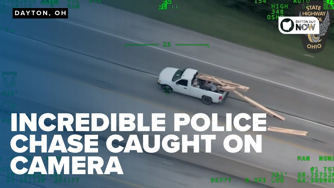 New helicopter video shows intense high-speed police chase along I-75