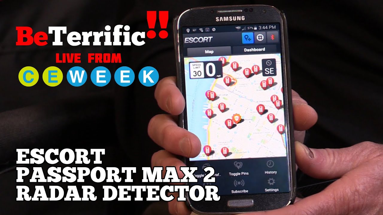 Escort Passport Max 2 Radar Detector at CE Week 2015