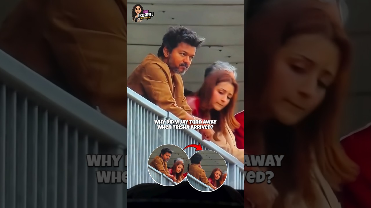 Thalapathi Vijay & Trisha Krishnan At Michelin Le Mans Cups In Uk #thalapathyvijay #trishakrishnan
