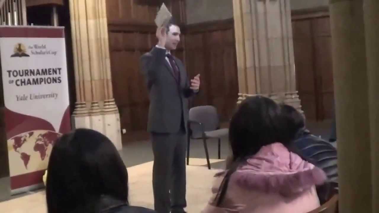 KYSM & MRSM: Layak Pusingan Akhir World Scholar Cup Tournament of Champions at Yale (Part 1)