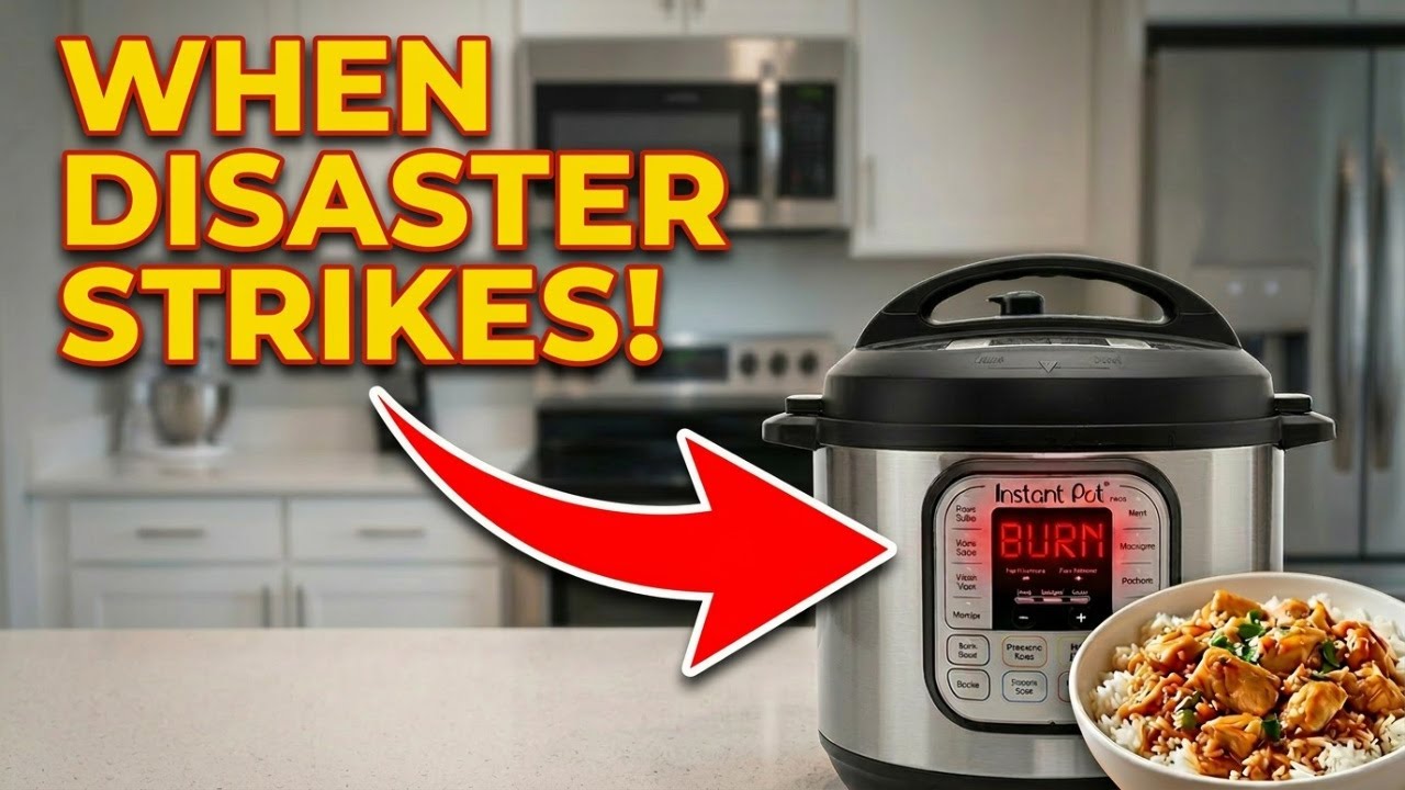 How To Deal With Your Instant Pot BURN Notice!