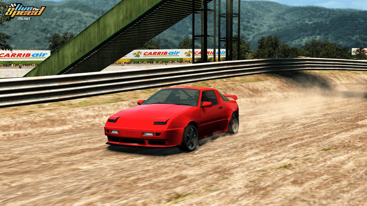 Live for Speed S3 Mods #347.1 - SOMEWHATHH Rallycross on Fern Bay Rallycross Green Reverse