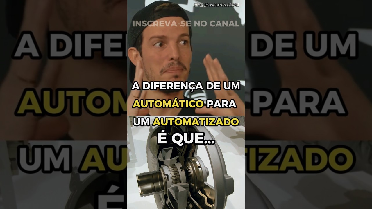 AUTOM&Aacute;TICO ou AUTOMATIZADO: Qual a DIFEREN&Ccedil;A?! 🤔 #carros #cambio
