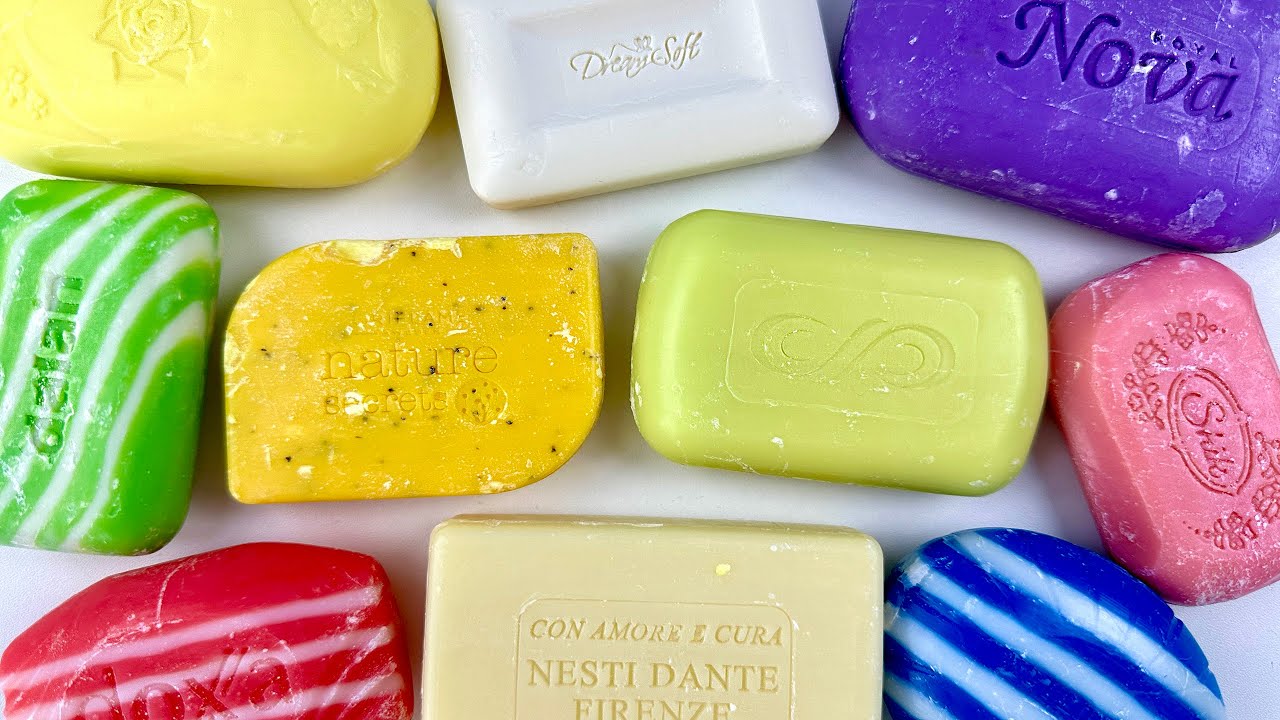 ASMR Carving soap. Soothing cutting soap | ASMR Soap.