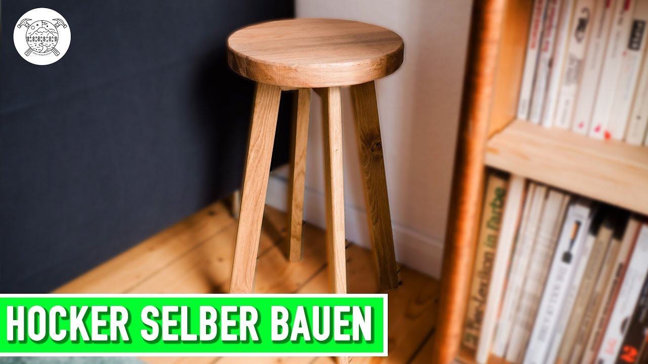 Hocker im Skandinavischen Design einfach selber bauen | Jonas Winkler Design