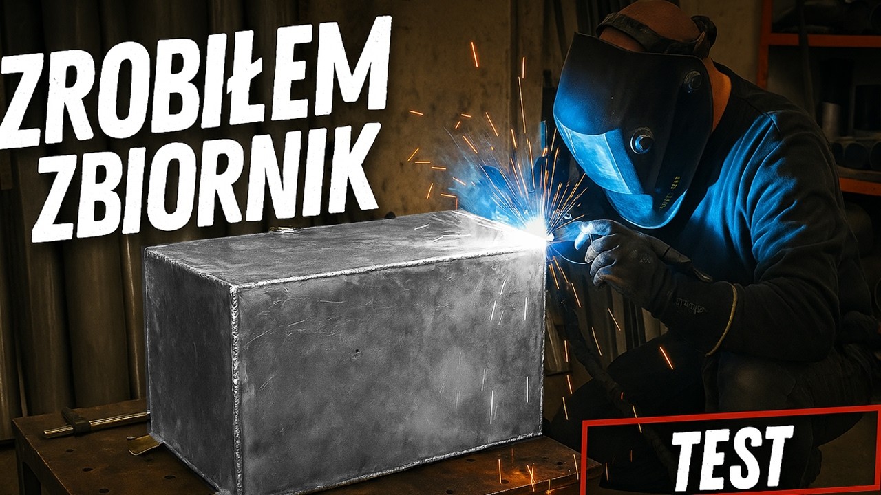 9# Zmotka: Spawam aluminiowy zbiornik paliwa – czy przetrwa test ciśnienia?