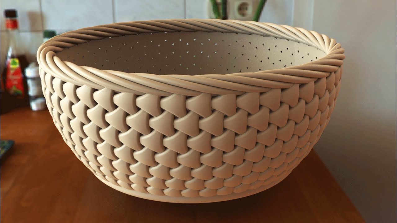 How to Model a Fruit Basket | SOLIDWORKS