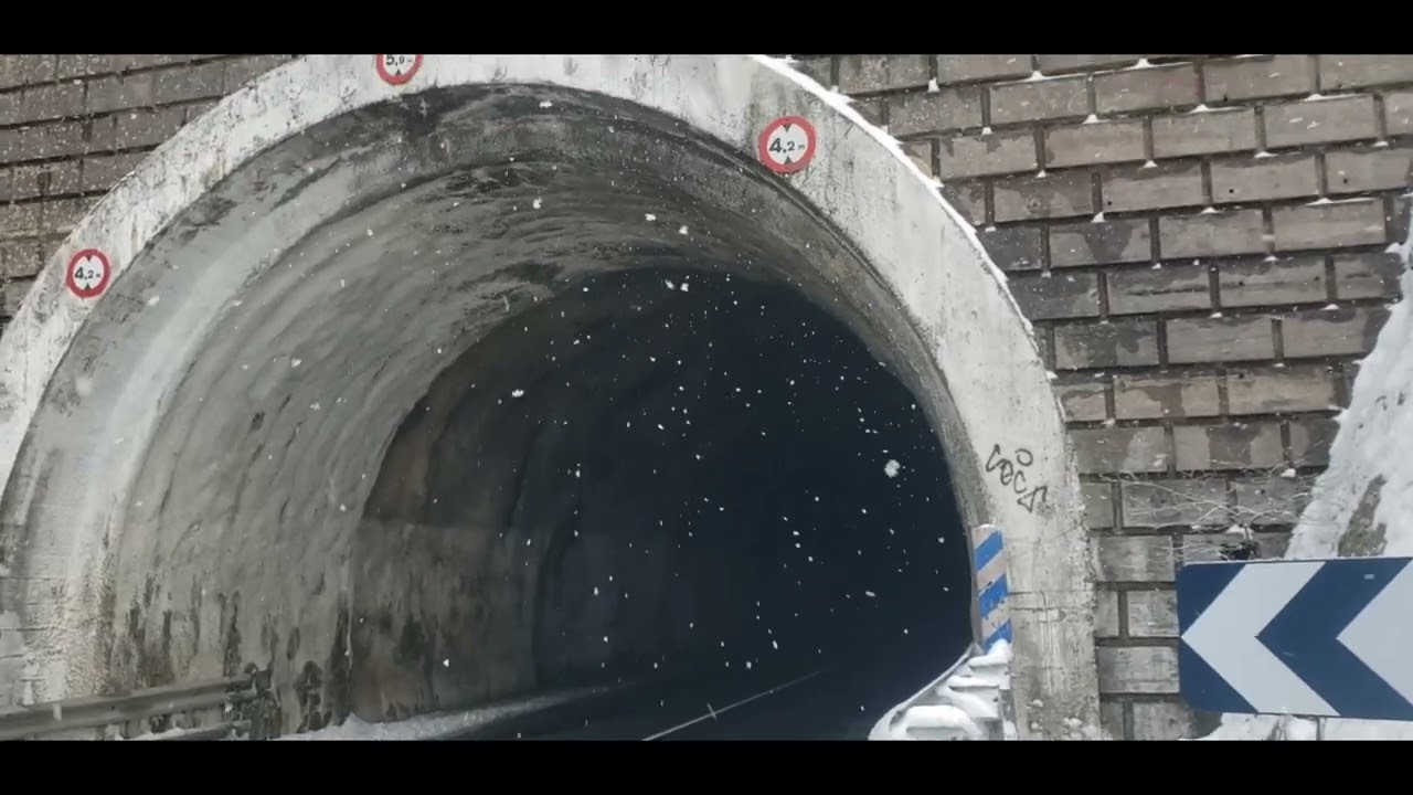Intensas nevadas en el norte de España, 2023. Borrasca de nieve
