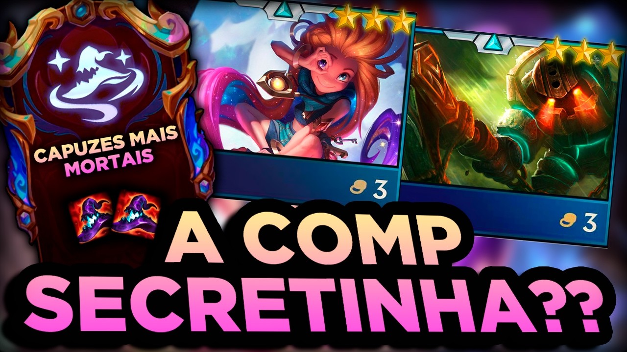 A COMPOSIÇÃO SECRETINHA DA ZOE COM NAUTILUS!! | DUPLAS DINÂMICAS SET 16 TFT
