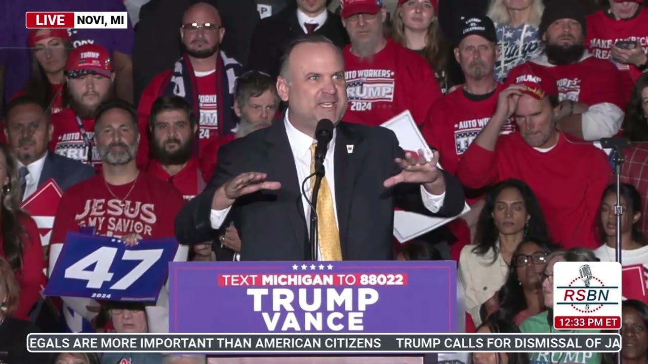 FULL SPEECH: Dan Scavino Delivers Remarks in Novi, MI