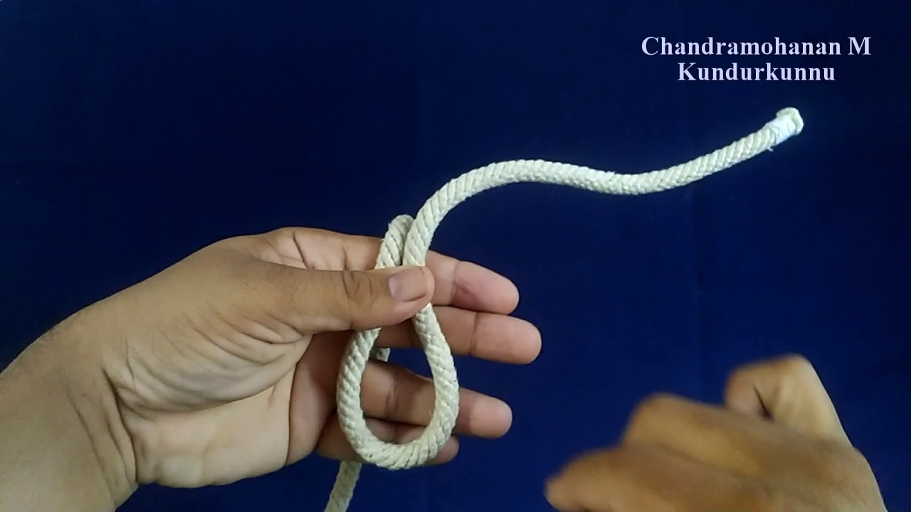 FIGURE OF EIGHT KNOT / ഫിഗർ ഓഫ് എയ്റ്റ് നോട്ട്