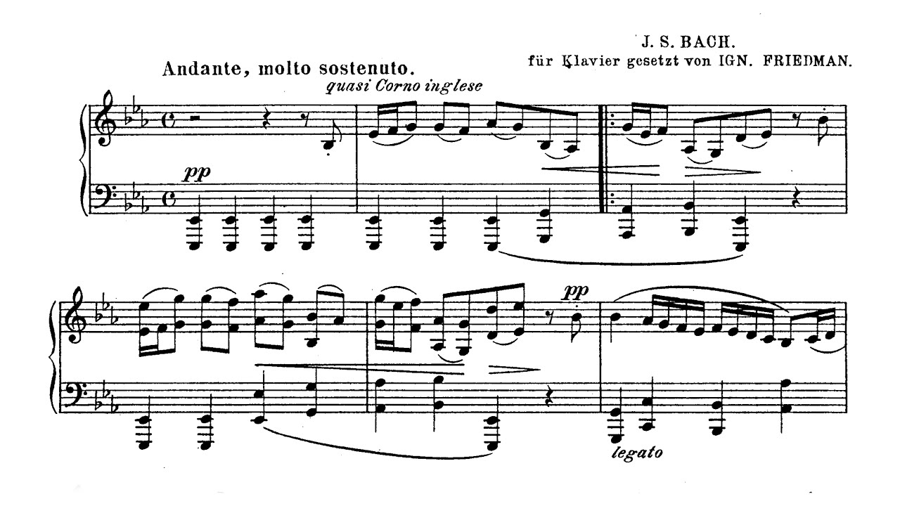 Bach/Friedman 
