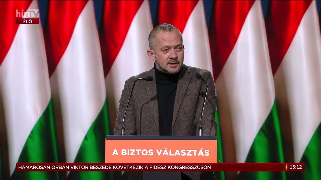 Fidesz-kongresszus 2026 - Gyop&aacute;ros Alp&aacute;r - H&iacute;rTV