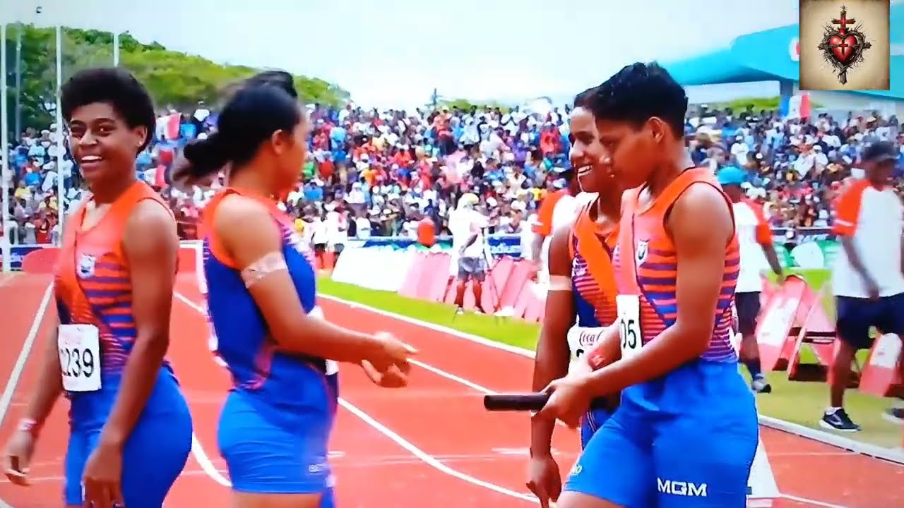 🟠 4×100m Final -  Intermediate Girls    Coca Cola Games 2024