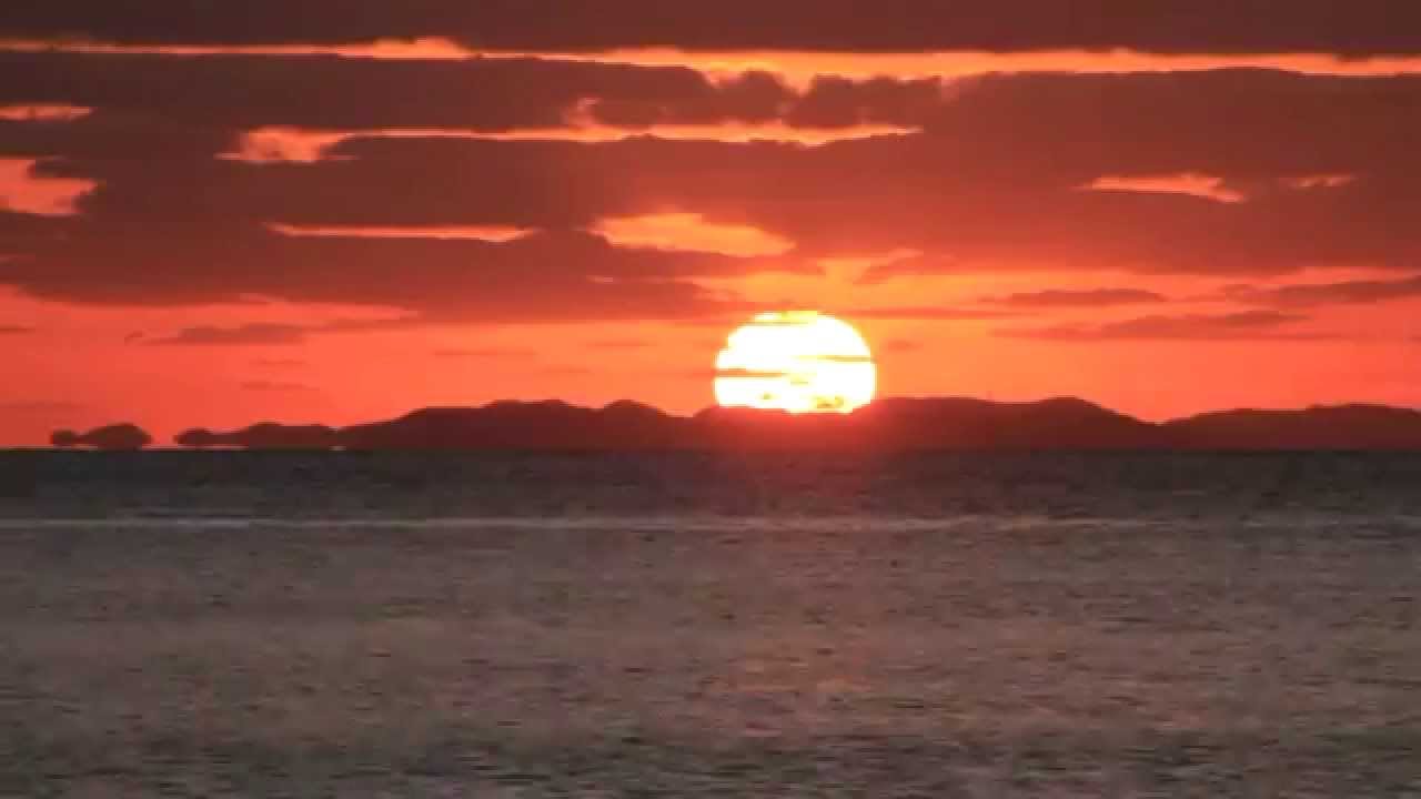 沖縄県　北谷サンセットビーチ [HD]