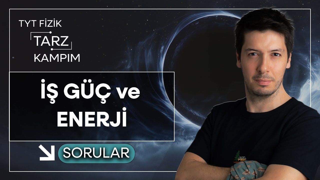 45 Günde TYT Fizik Tarz Kampı | İş Güç ve Enerji | Sınav Tarzı ve Özgün Tarz Soru Çözümü