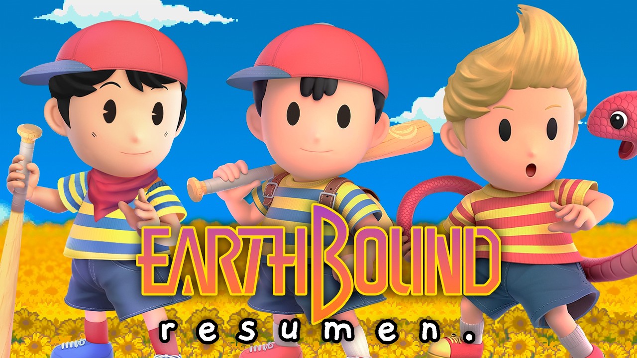La Trilogía Completa de EARTHBOUND / MOTHER en 50 Minutos [Resumen]