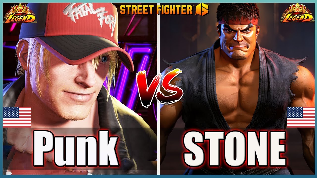 Street Fighter 6 🔥PunkDaGod (Terry Bogard)  Vs  Stone (RYU)🔥Best Ranked Match🔥FightingGameWorldX