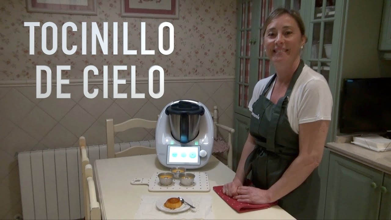 TOCINILLO DE CIELO - RECETAS CON THERMOMIX PASO A PASO