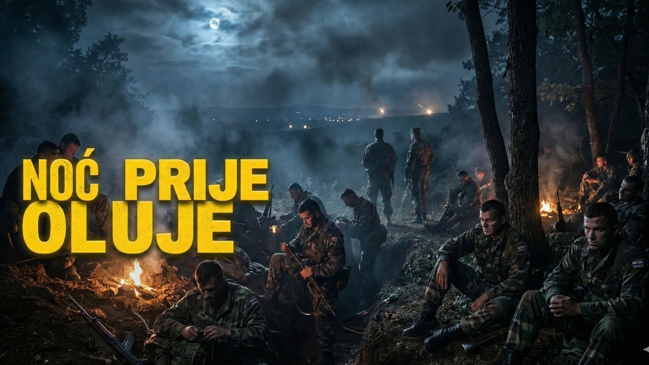 Oluja 1995 – Noć prije napada!