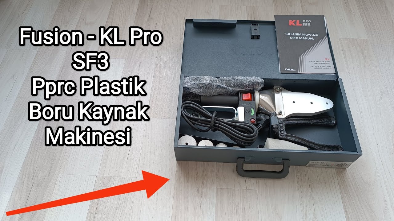 Fusion - KL Pro SF3 Pprc Plastik Boru Kaynak Makinesi İnceleme