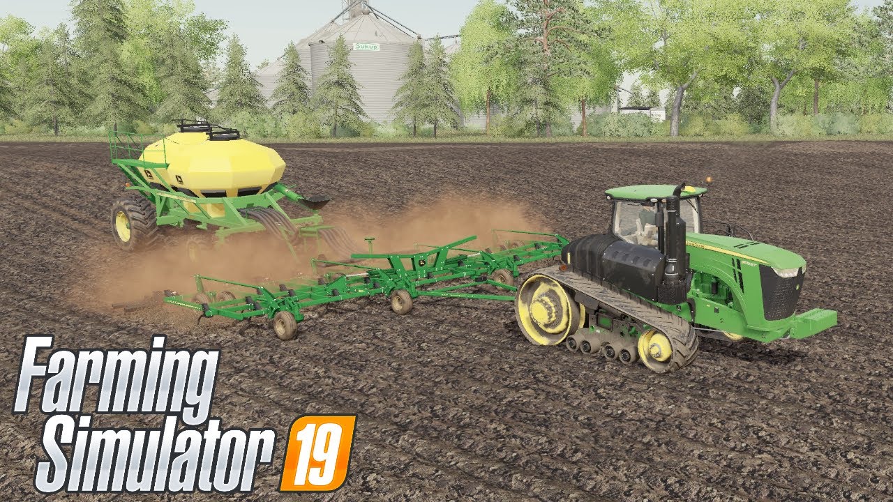 Trying out our new John Deere 2410 Deep Bander on the MN Millennial Farmer map - EP41