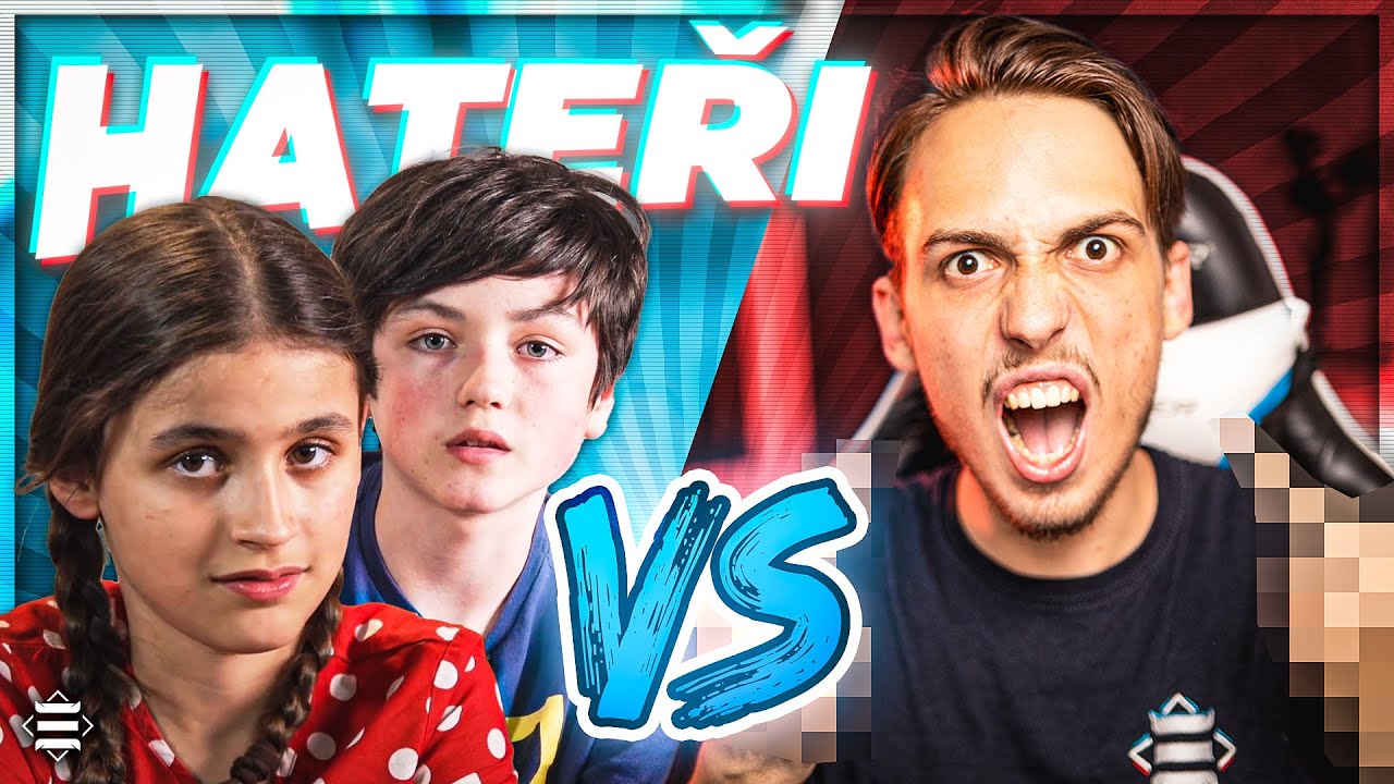 Jak snáší DĚTI HATE? | Děti vs. Hate | ERROR1K
