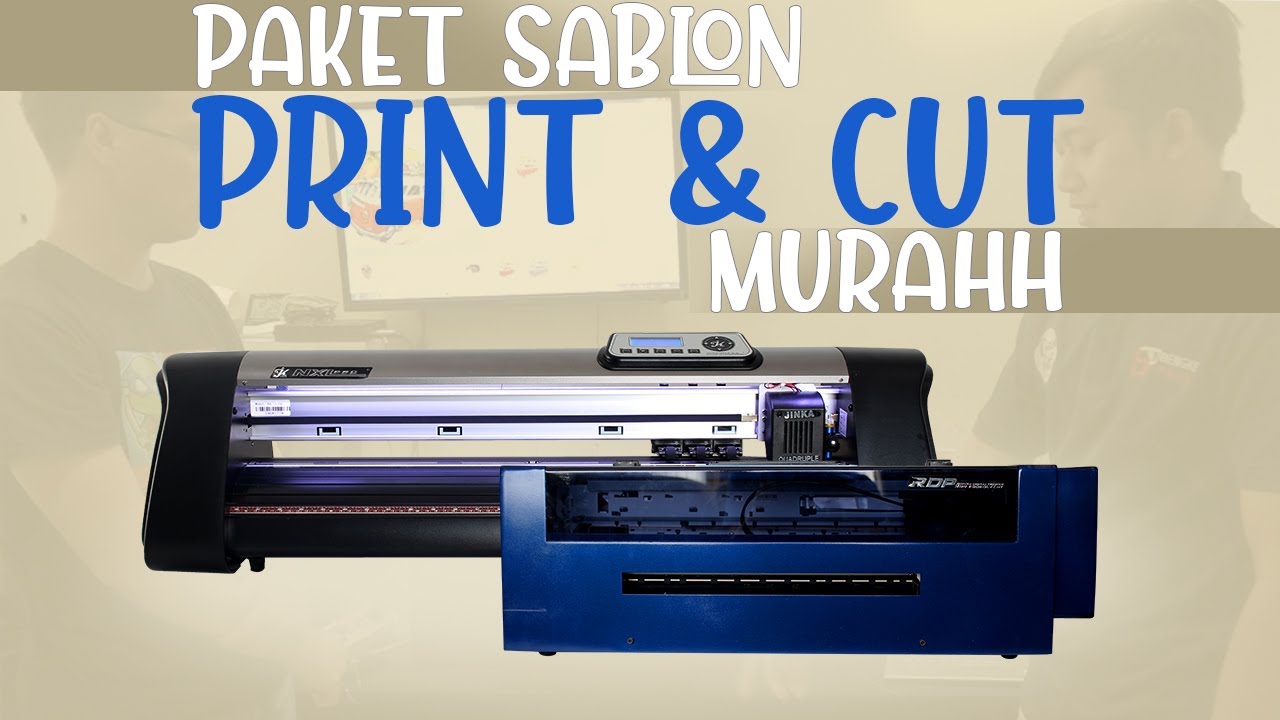 Cara Sablon Kaos Print and Cut dengan Mudah