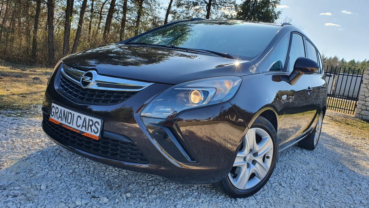 Opel Zafira C Tourer 2012 1.4T 140KM Prezentacja Samochodu