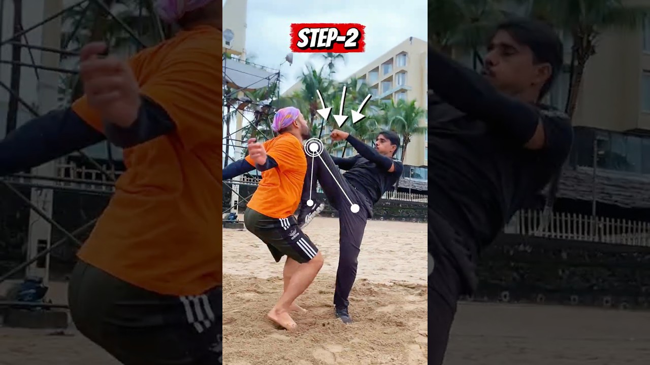 Tony Jaa amazing slide knee kick tutorial 🥋💥#tonyjaa #muaythai #martialarts #combat #fighter