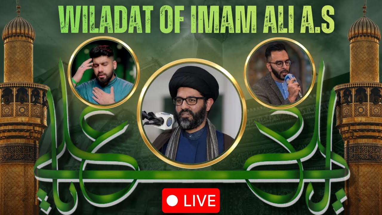[LIVE] Wiladat of 1st Imam A.S - Sayed Maulana Zafar Abbas - HIC Peterborough | 03-01-2026