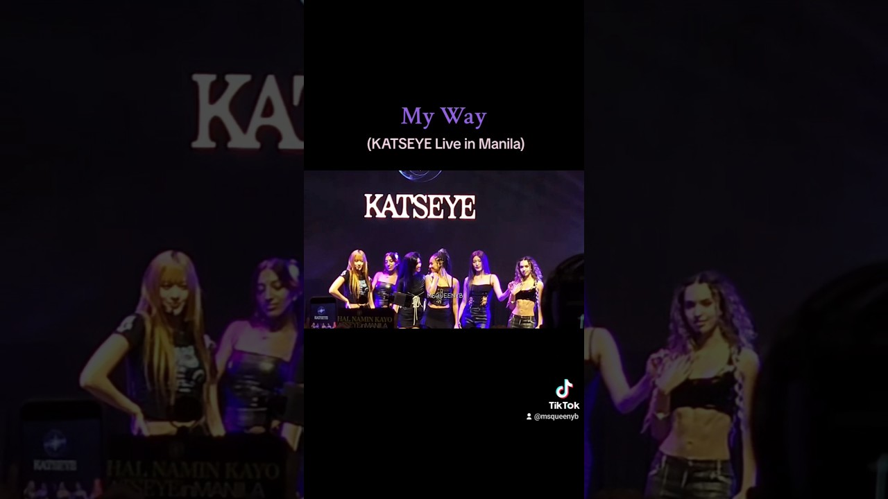 KATSEYE performing 