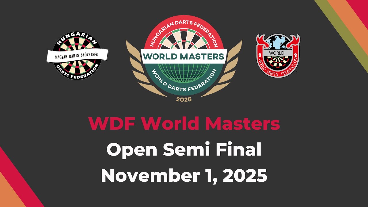 🎯 LIVE: WDF World Masters Live From Budapest Hungary 2025