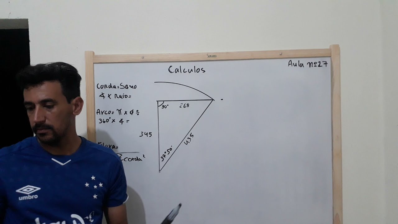 cálculos corda,arco e flecha aula n°27