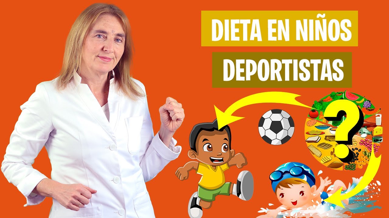 Como DEBEN ALIMENTARSE los NIÑOS DEPORTISTAS | Nutrición infantil en el deporte | Nutrición infantil
