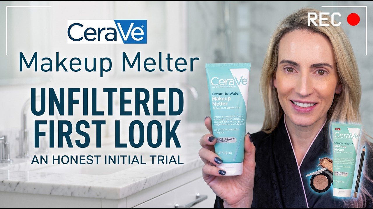 Новинка от CeraVe! Первые впечатления от очищающего крем-геля для снятия макияжа: обзор и тест